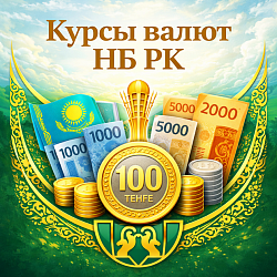 Курсы валют Национального Банка РК